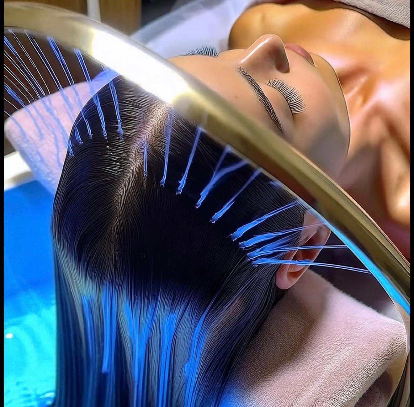 Head Spa – Wasser- und Massagetechnik